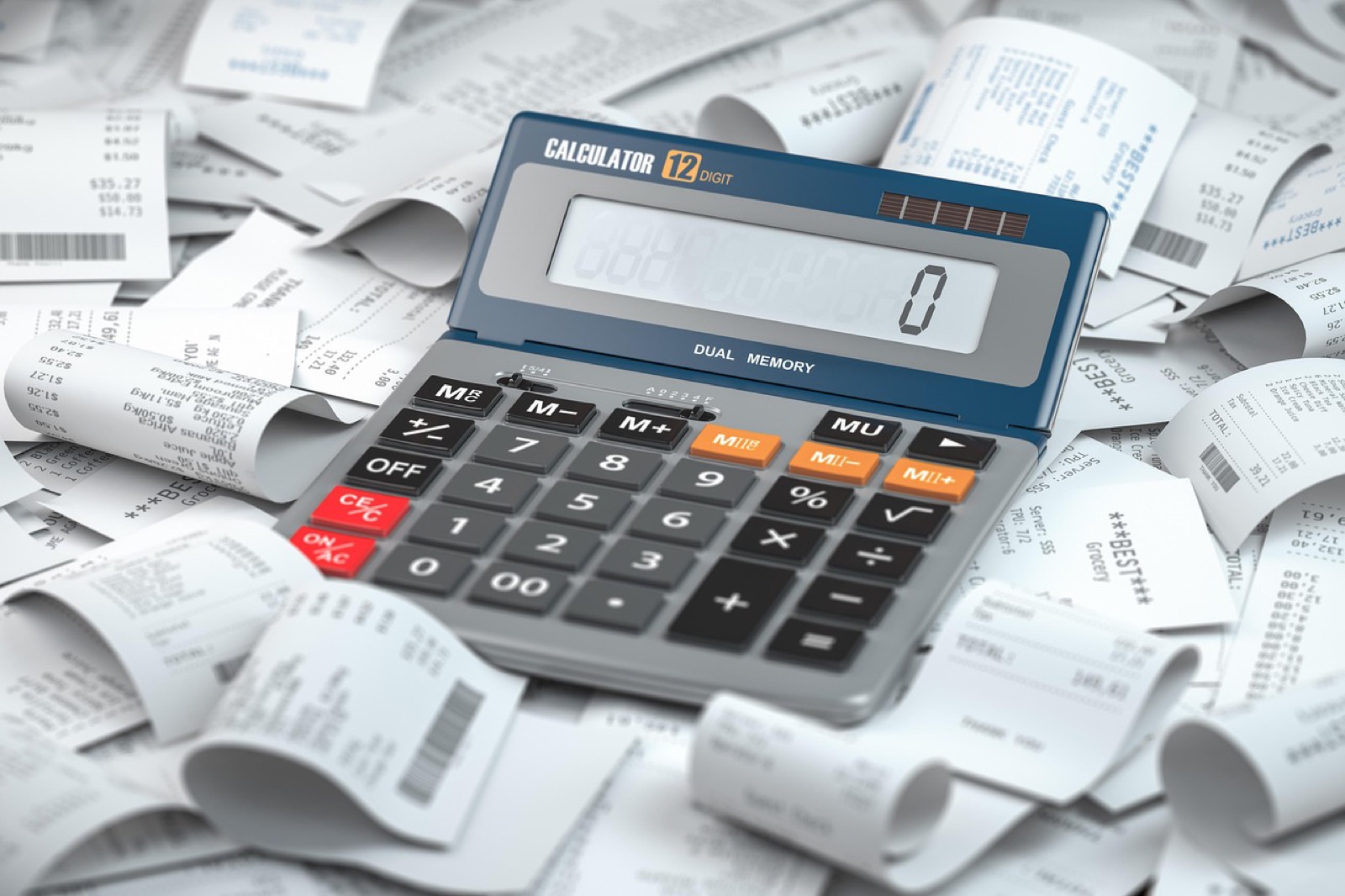 Couple qui relit ses relevés et calcule le revenu net de son épargne